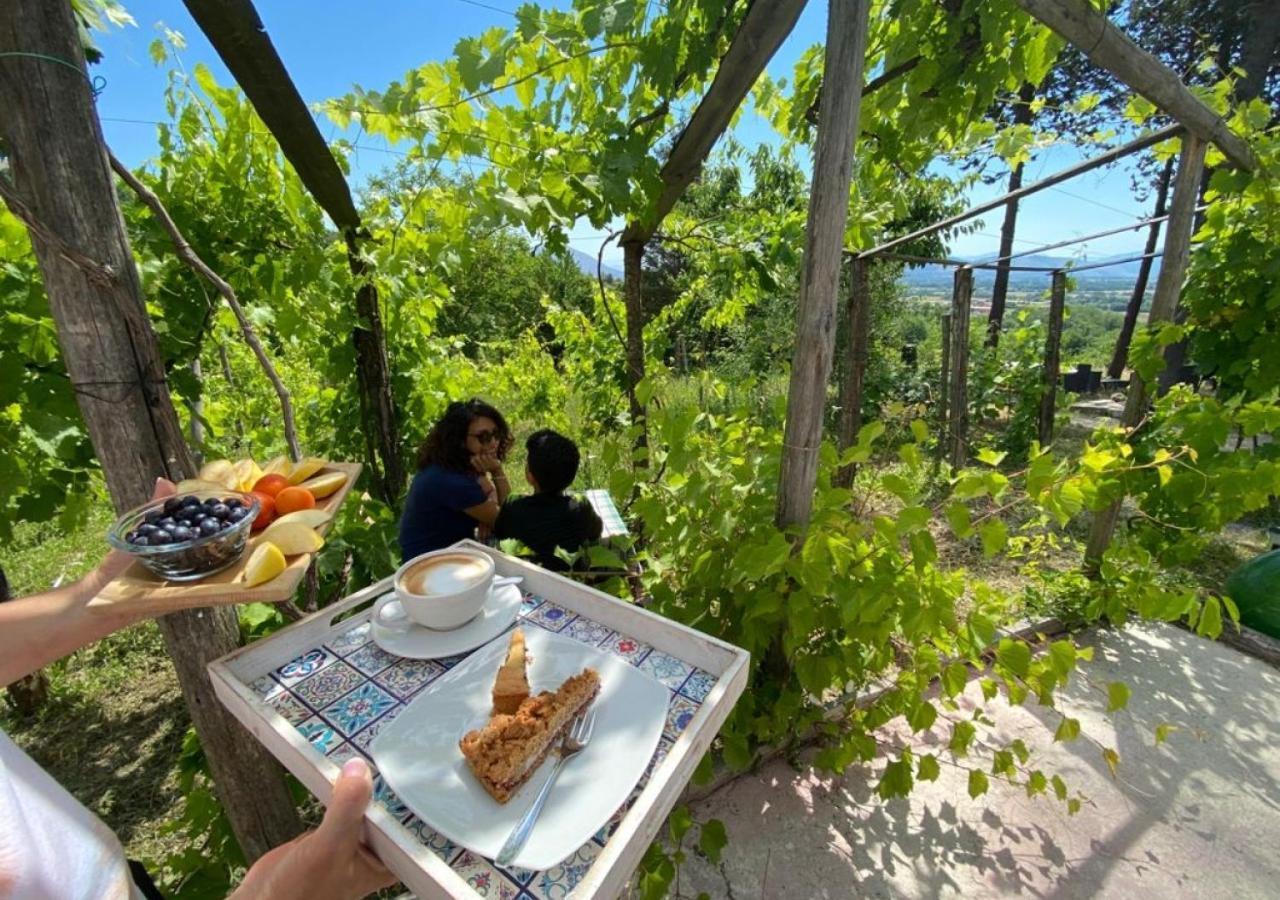 "Il Casaletto" Agriturismo Moderno, Vista Panoramica E Cibo Spettacolare- Scurcola Marsicana Exterior photo